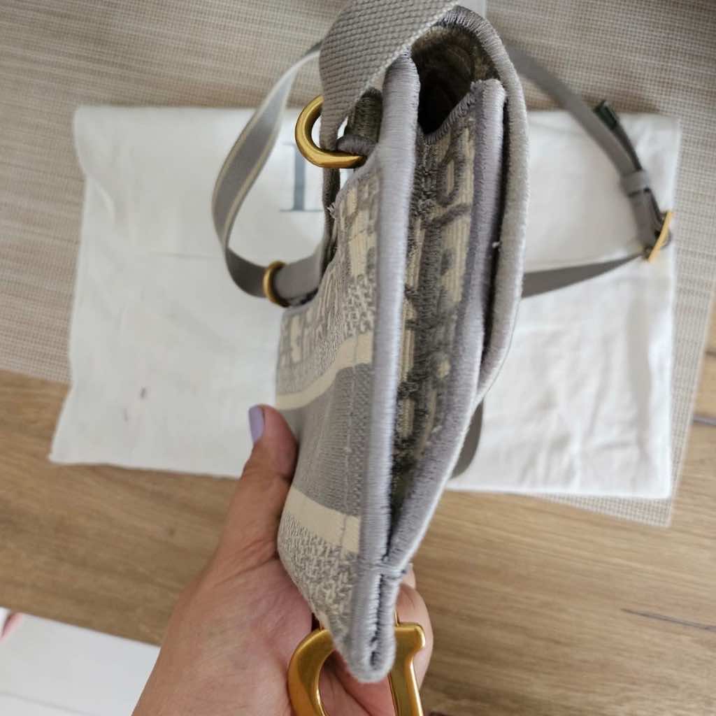 Christian Dior Saddle Belt/Crossbody Bag - Side view