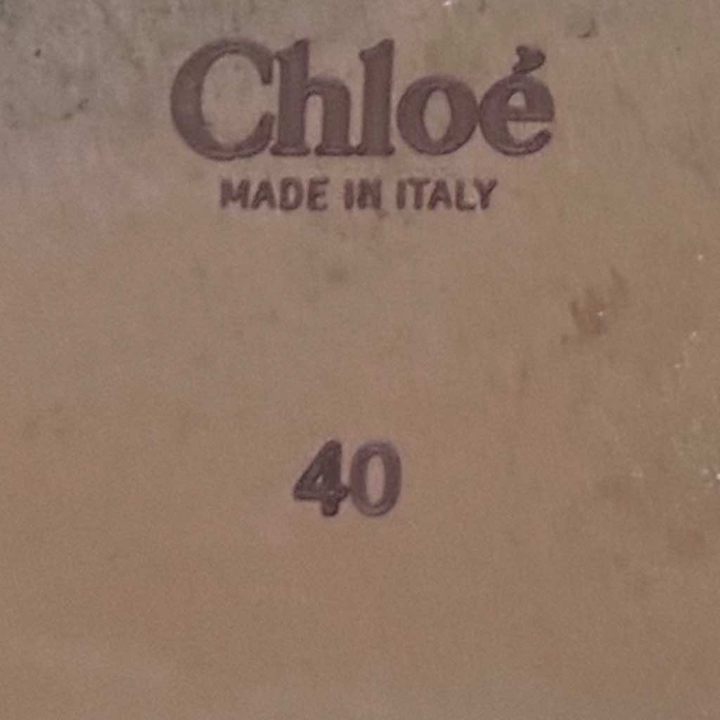 Chloé Woody Flat Slides 40 - Detail 2