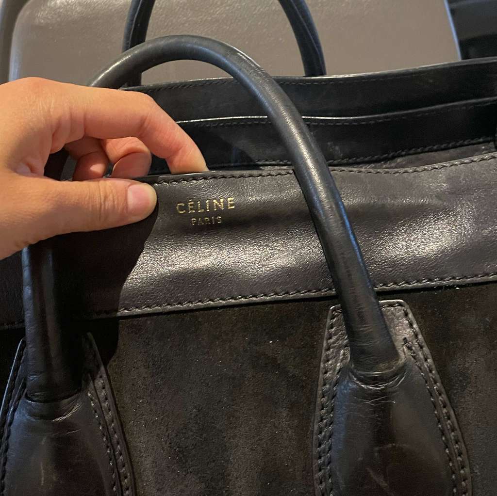 Celine Large Luggage tote - Side view