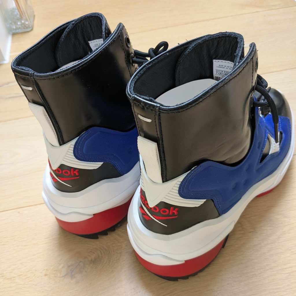 Maison Margiela Tabi Instapump Fury Boots - Back view