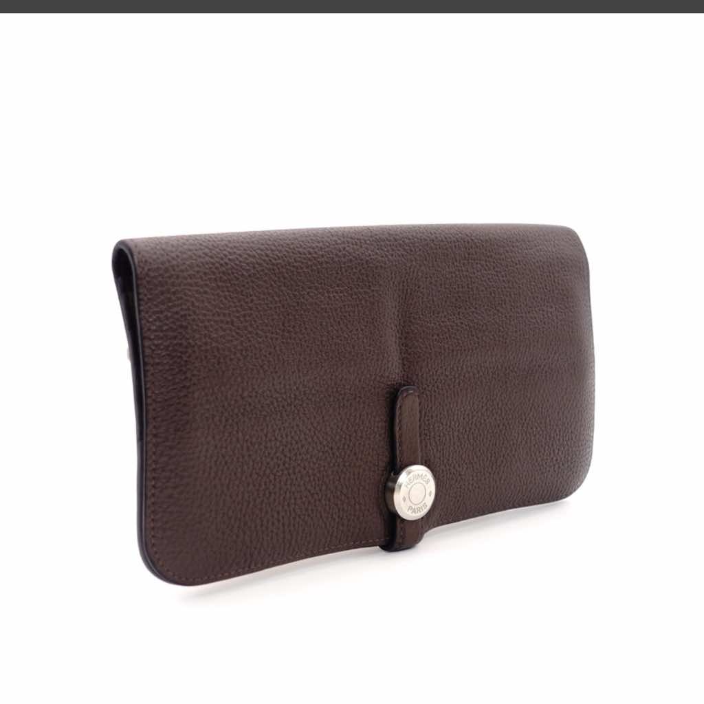 Hermès Dogon long togo brown - Back view