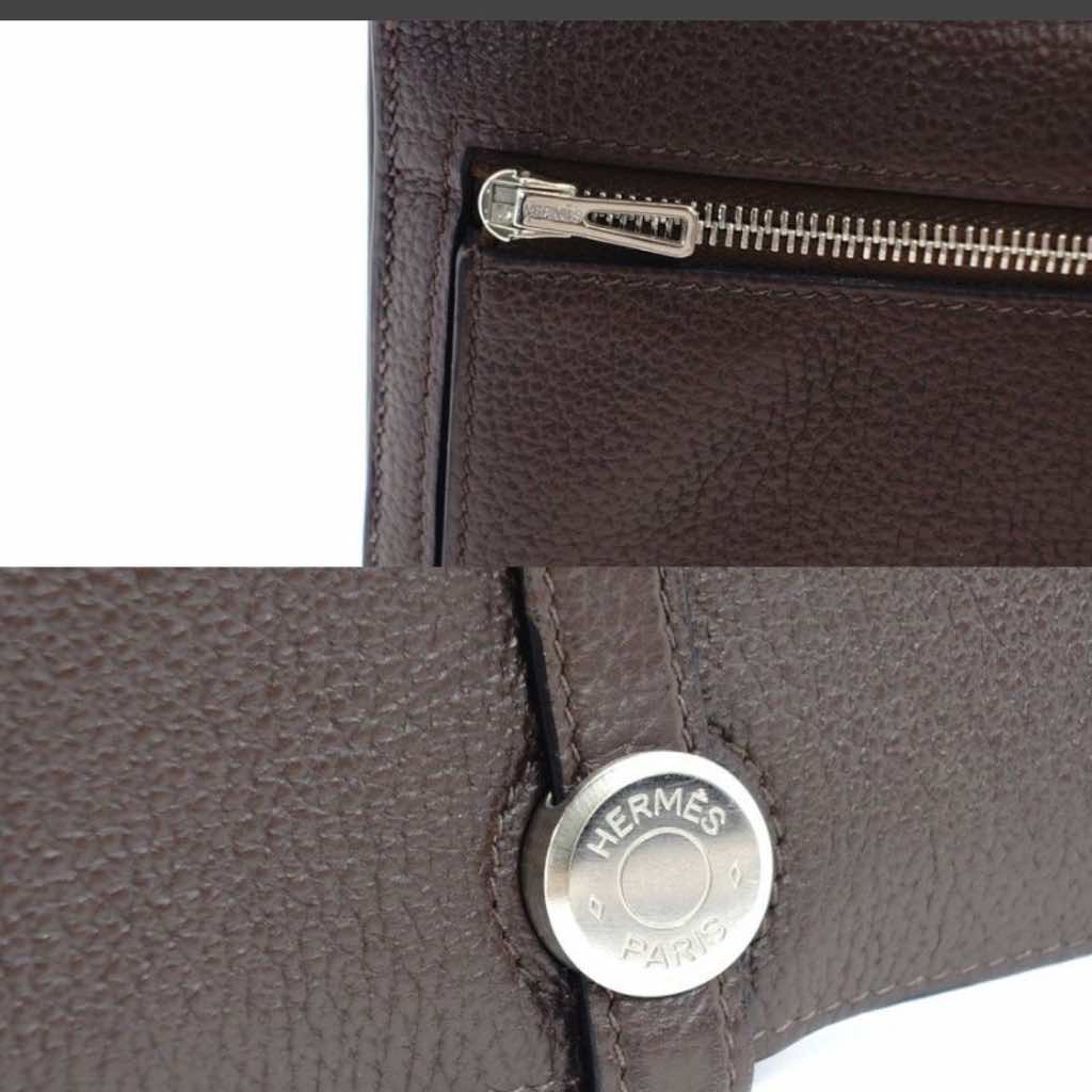 Hermès Dogon long togo brown - Detail 2