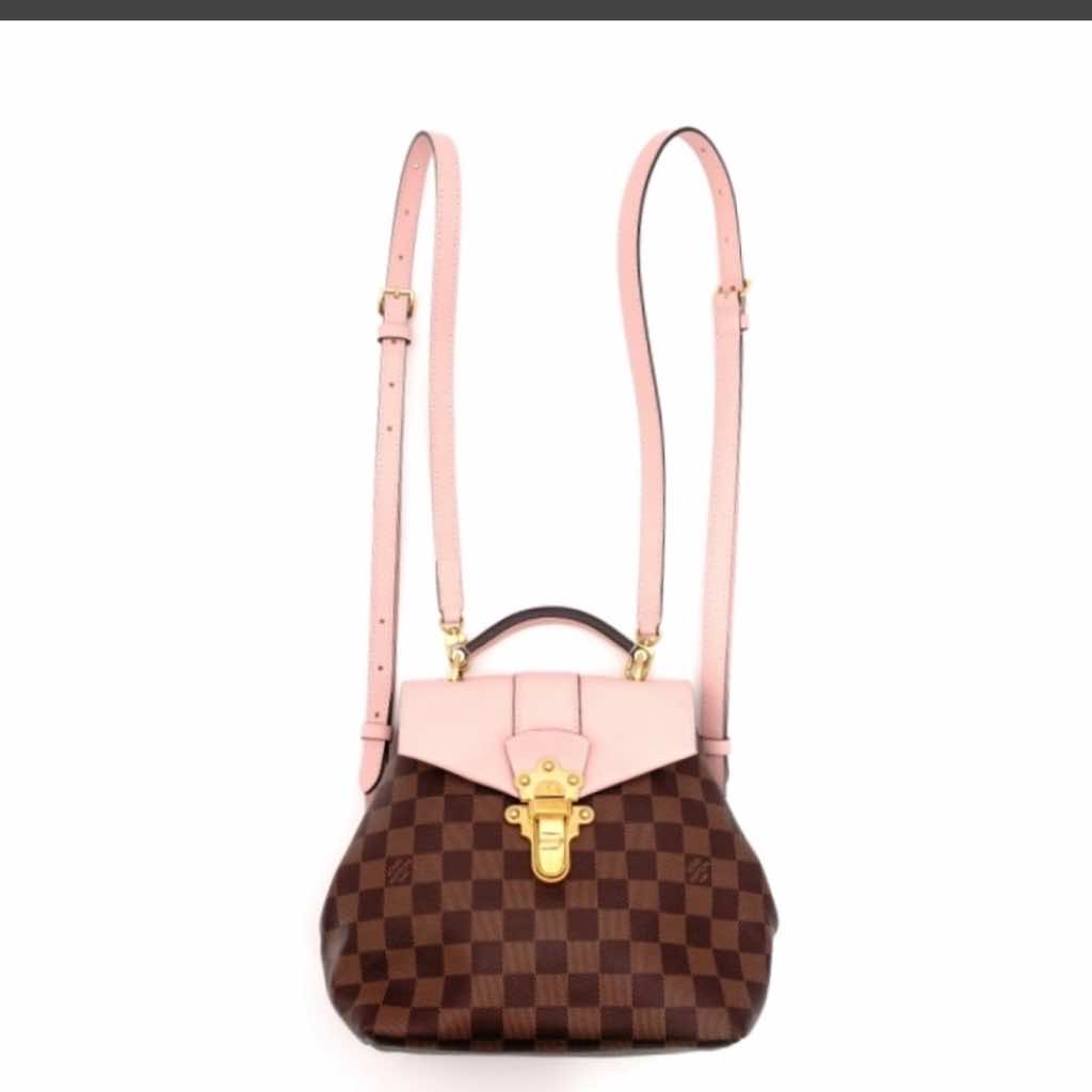 Louis Vuitton Damier clapton backpack - Side view