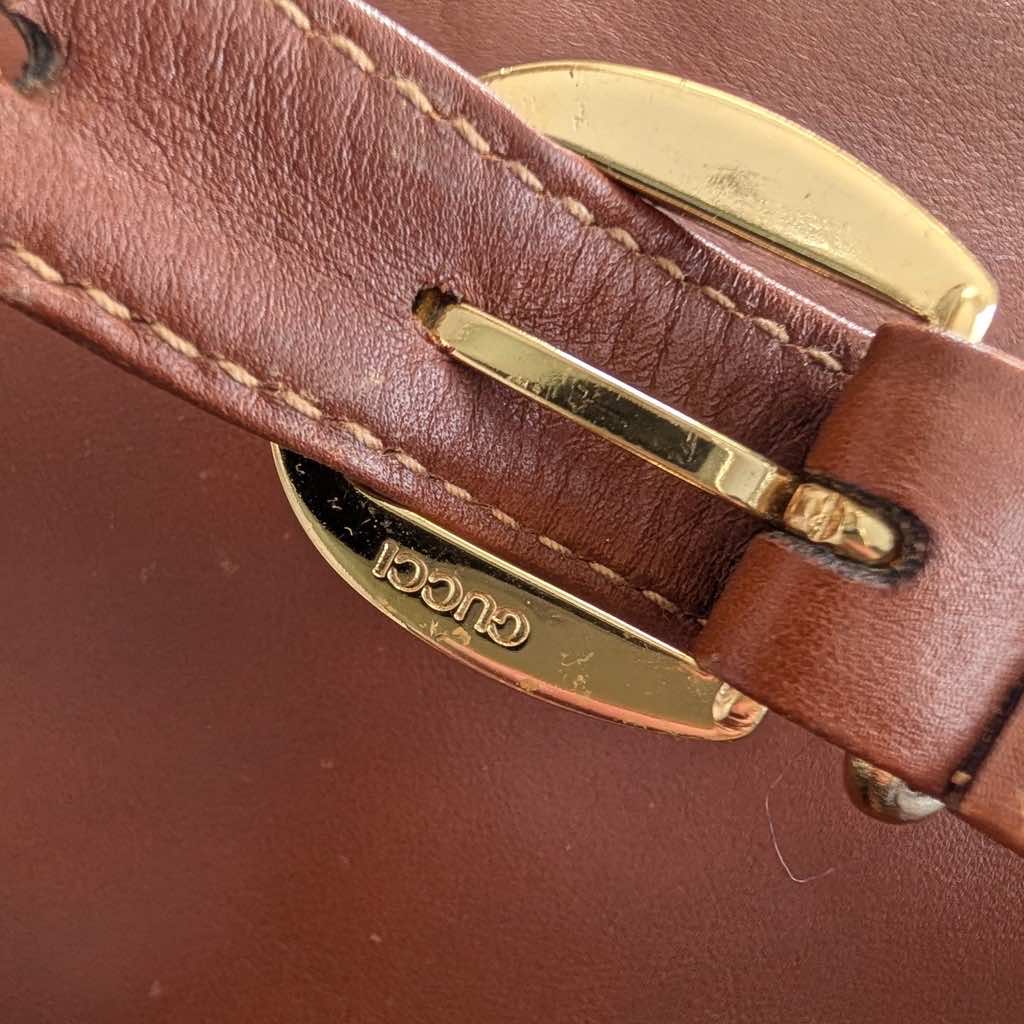 Gucci Vintage Bamboo Messenger Crossbody - Image 10