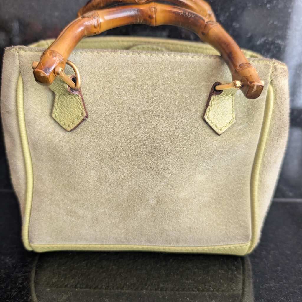 Gucci Vintage Mini Bamboo Crossbody - Image 6