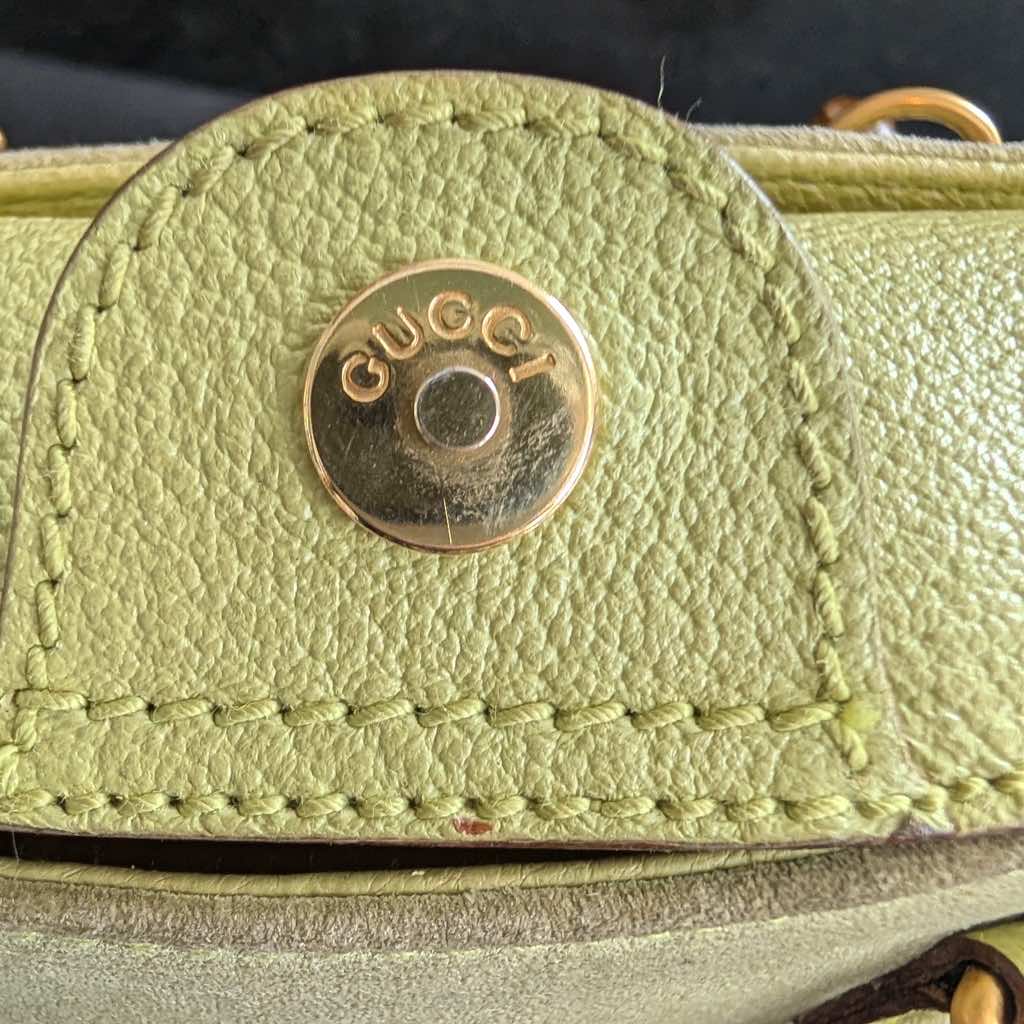 Gucci Vintage Mini Bamboo Crossbody - Image 10