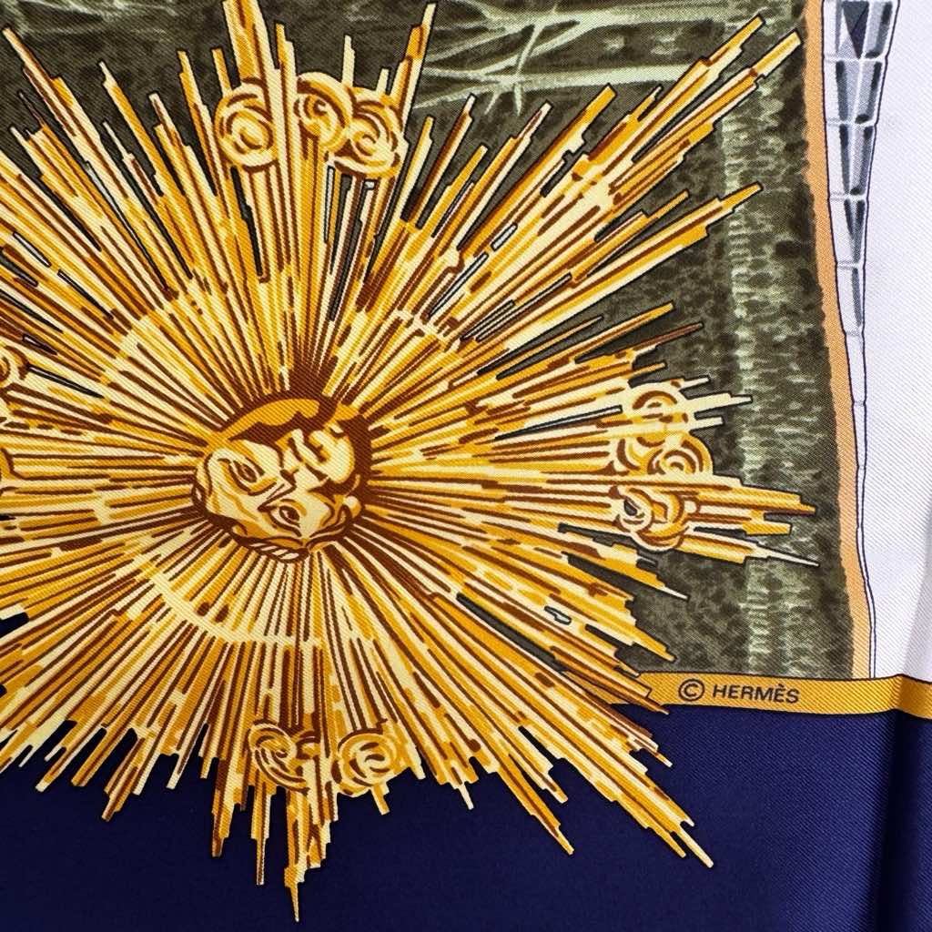 Hermès Sanssoucy Silk Scarf - Detail 1