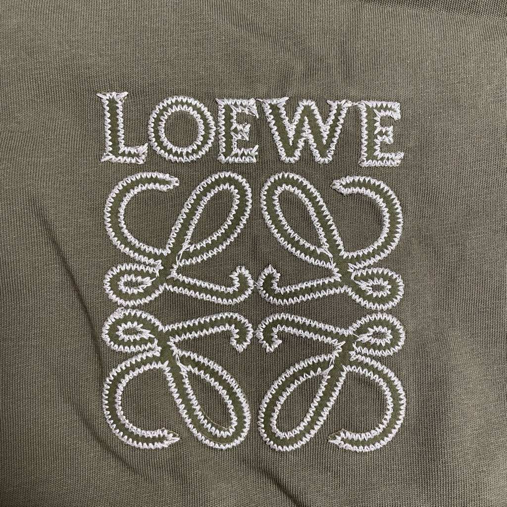 Loewe Loewe Anagram Olive Shortsleeve - Side view