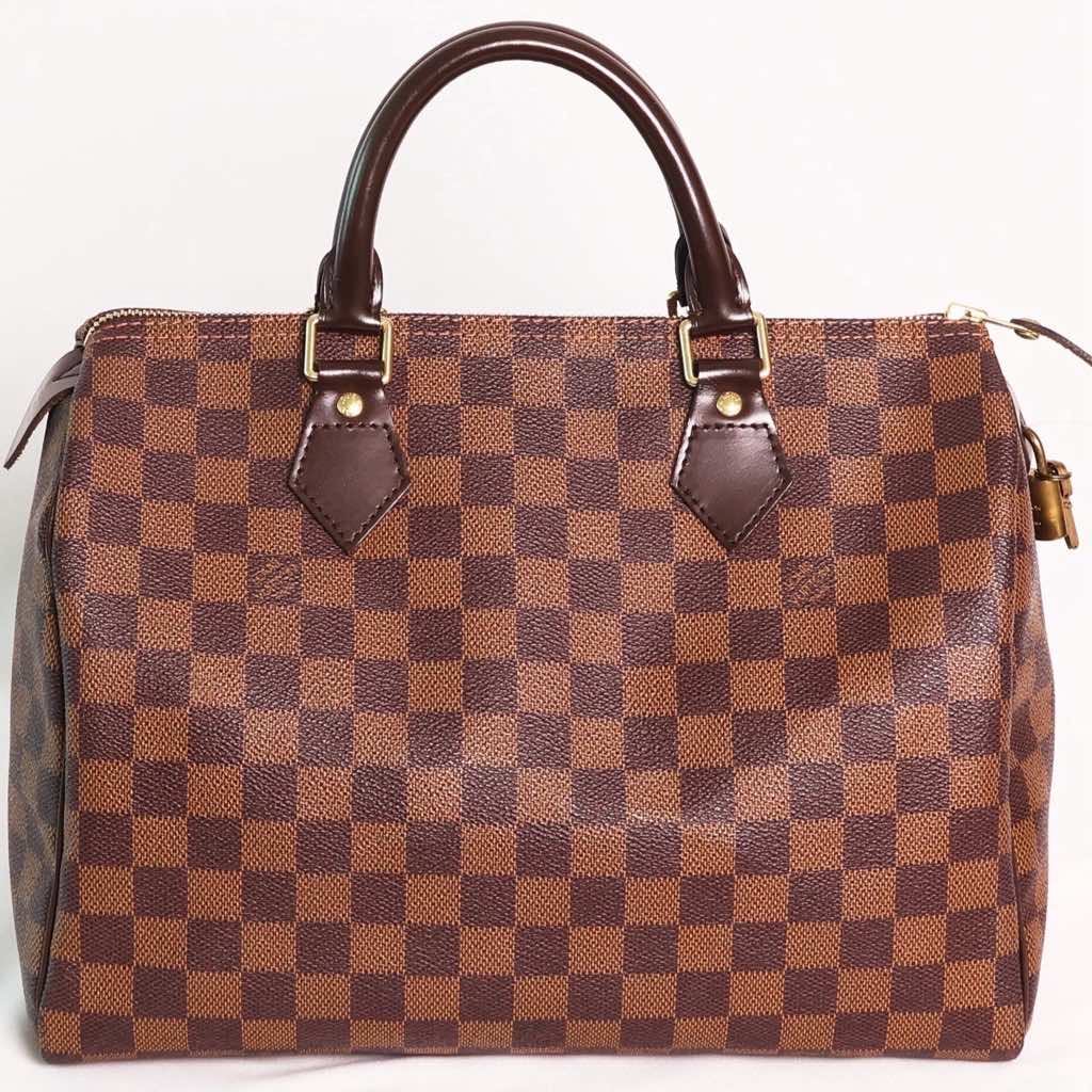 Louis Vuitton Damier Ebene Speedy 30 - Back view