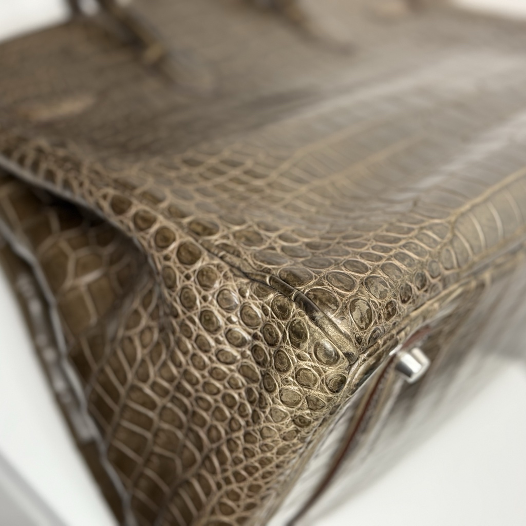 Hermès Birkin 35 Crocodile - Side view