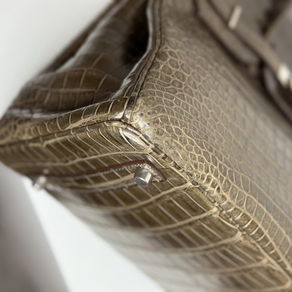 Hermès Birkin 35 Crocodile - Detail 1