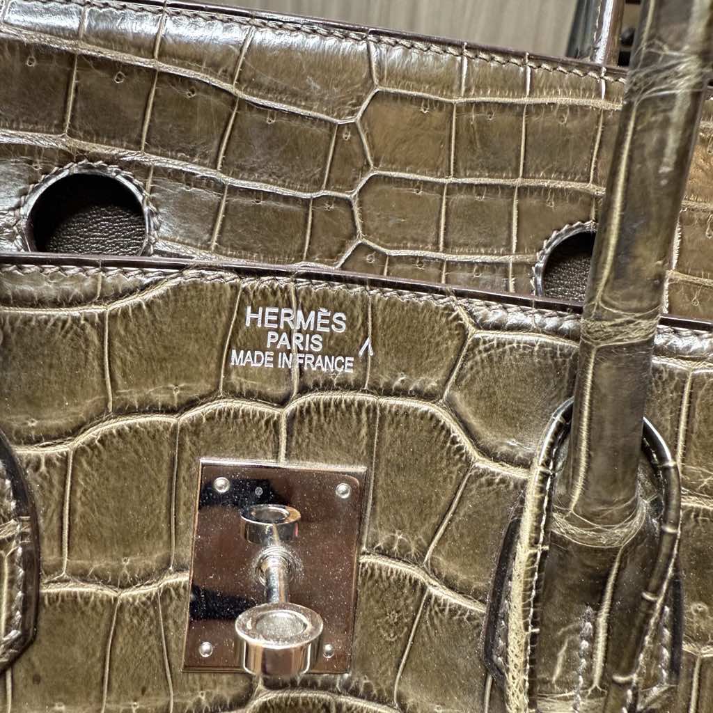 Hermès Birkin 35 Crocodile - Image 10
