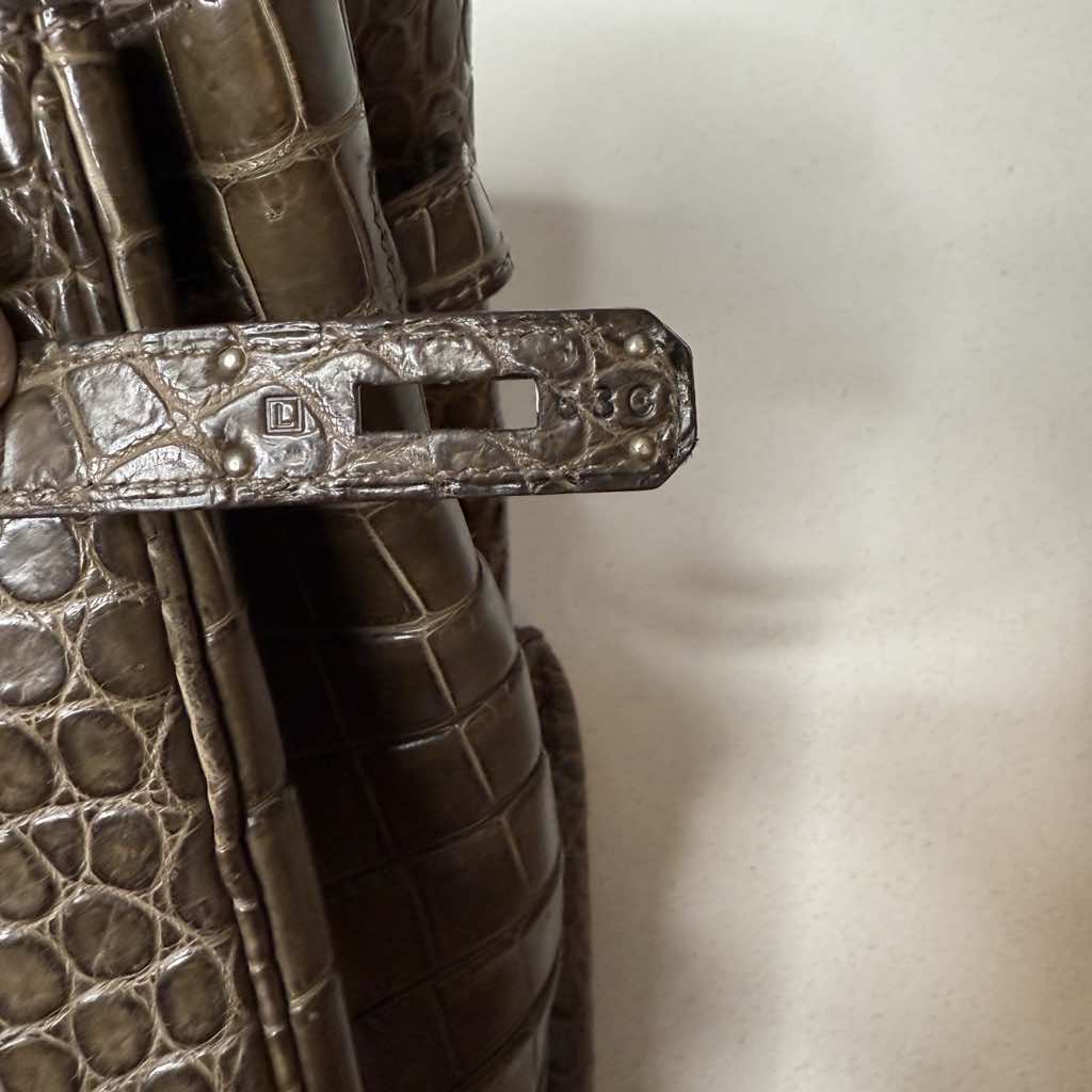 Hermès Birkin 35 Crocodile - Image 11