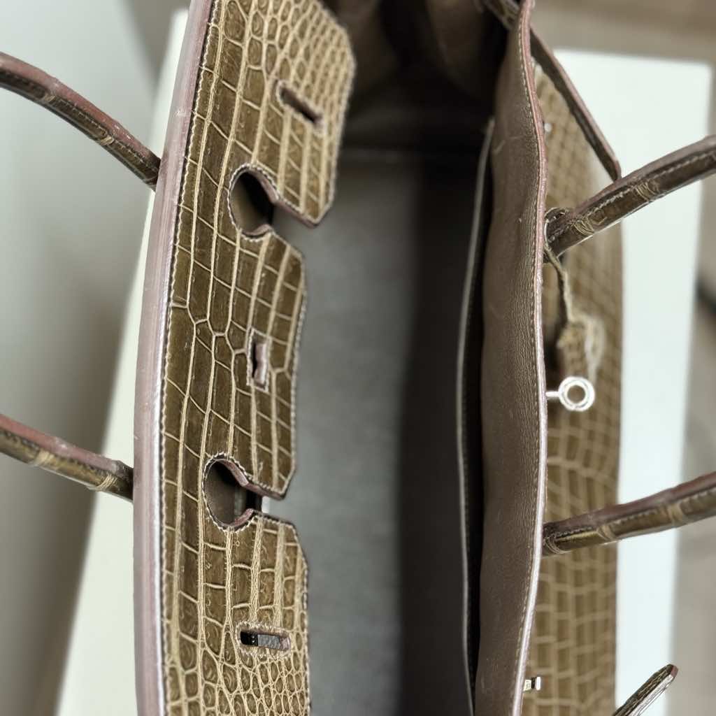Hermès Birkin 35 Crocodile - Image 12