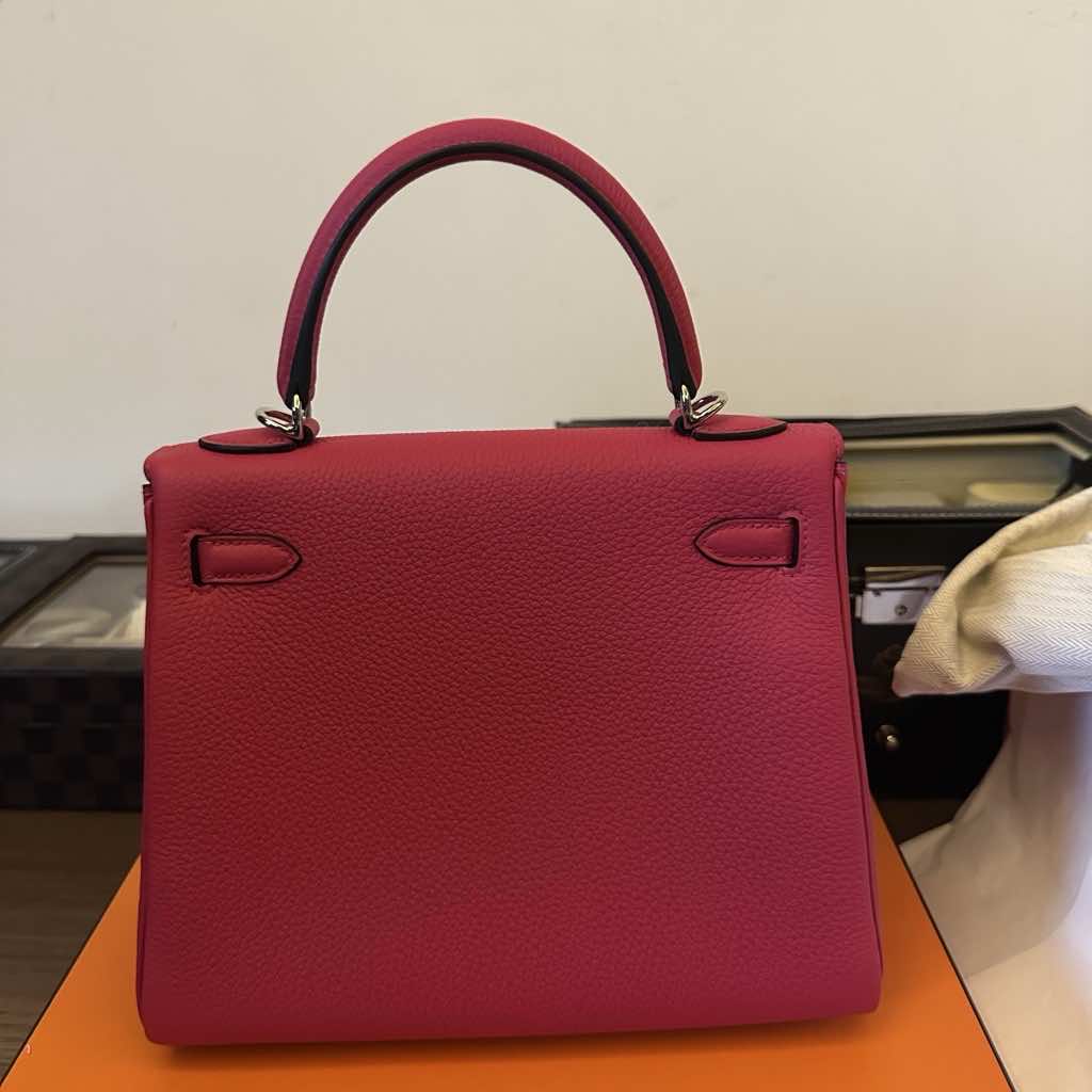 Hermès Birkin Kelly 25 Rose - Back view