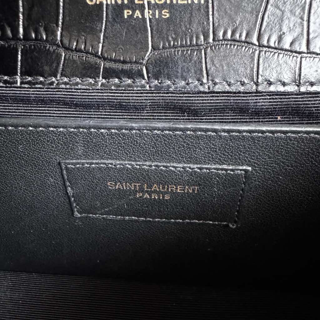 Saint Laurent Kate Small Tassel Croc - Detail 2