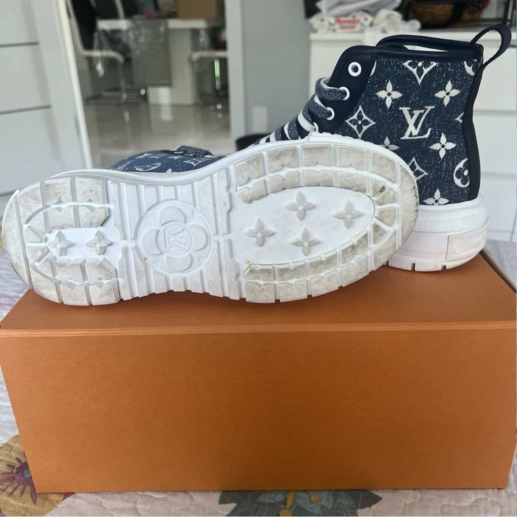 Louis Vuitton LV squad sneakers boot - Detail 1