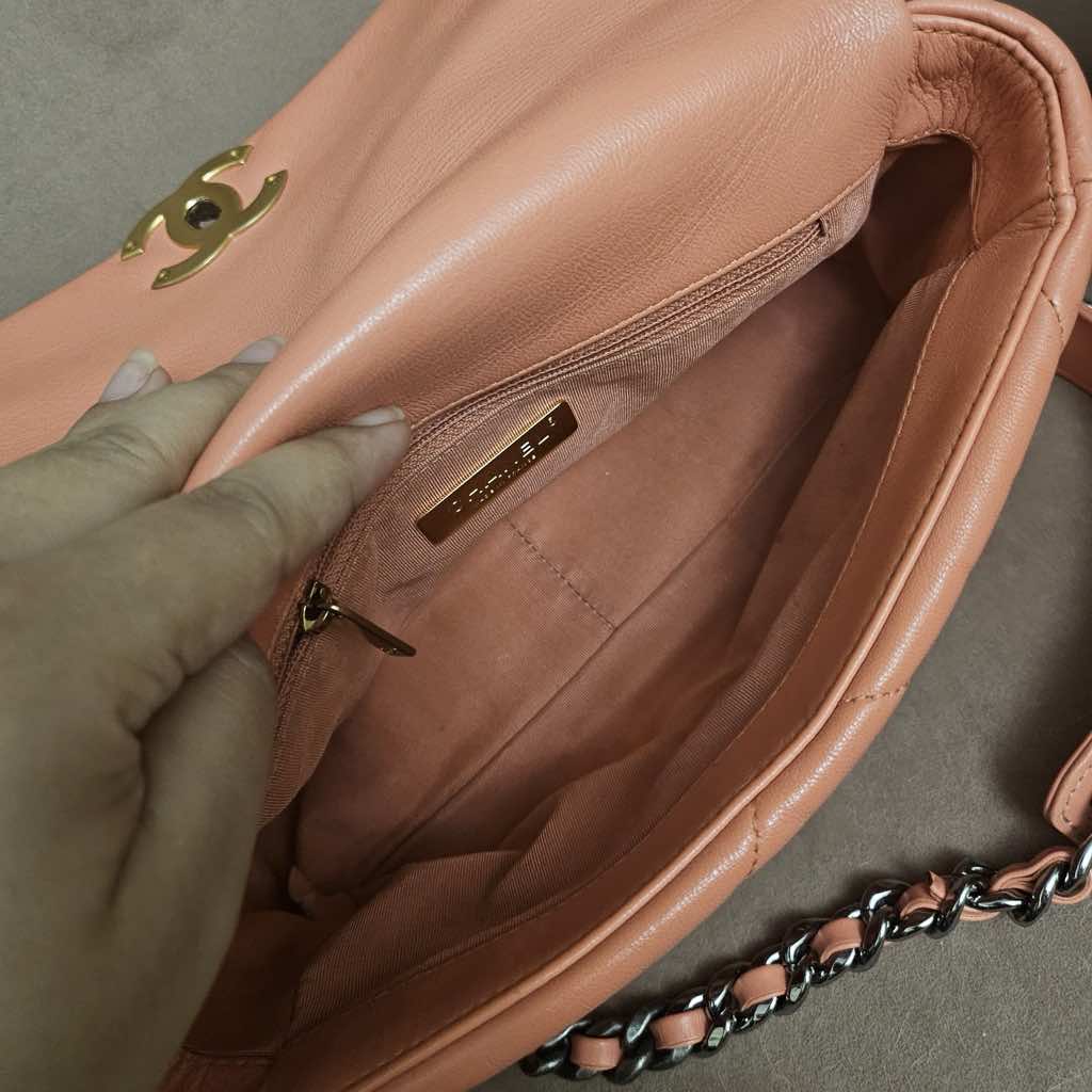 Chanel 19 Flap Bag - Side view