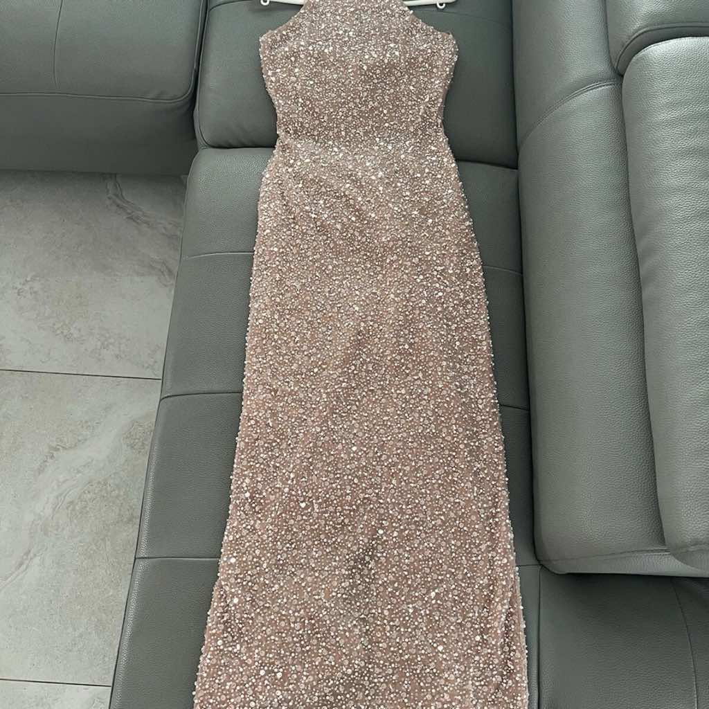 Bcbg Max Azria Jules Beaded Semi Sheer - Side view