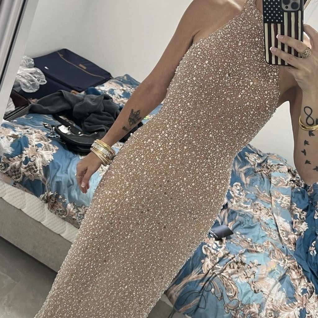 Bcbg Max Azria Jules Beaded Semi Sheer - Detail 2