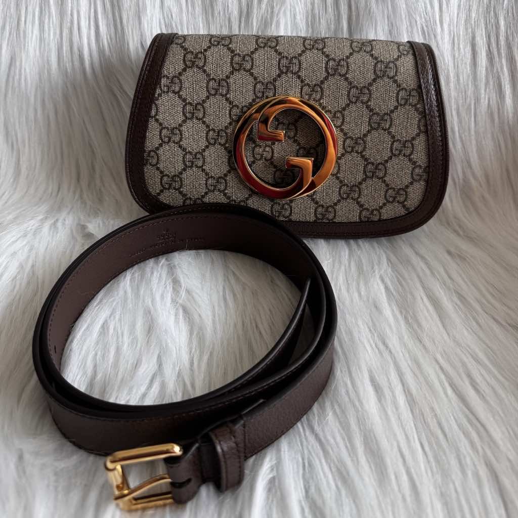Gucci Supreme Blondie Belt Bag - Side view