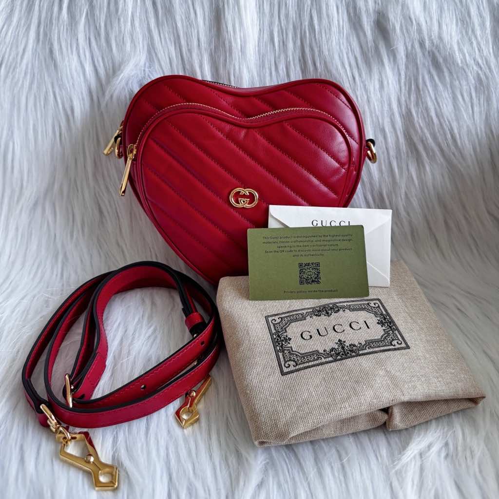 Gucci Mini Heart Interlocking GG - Detail 2