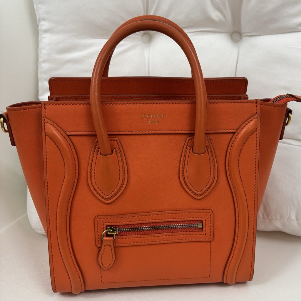 Celine Nano Luggage - Back view