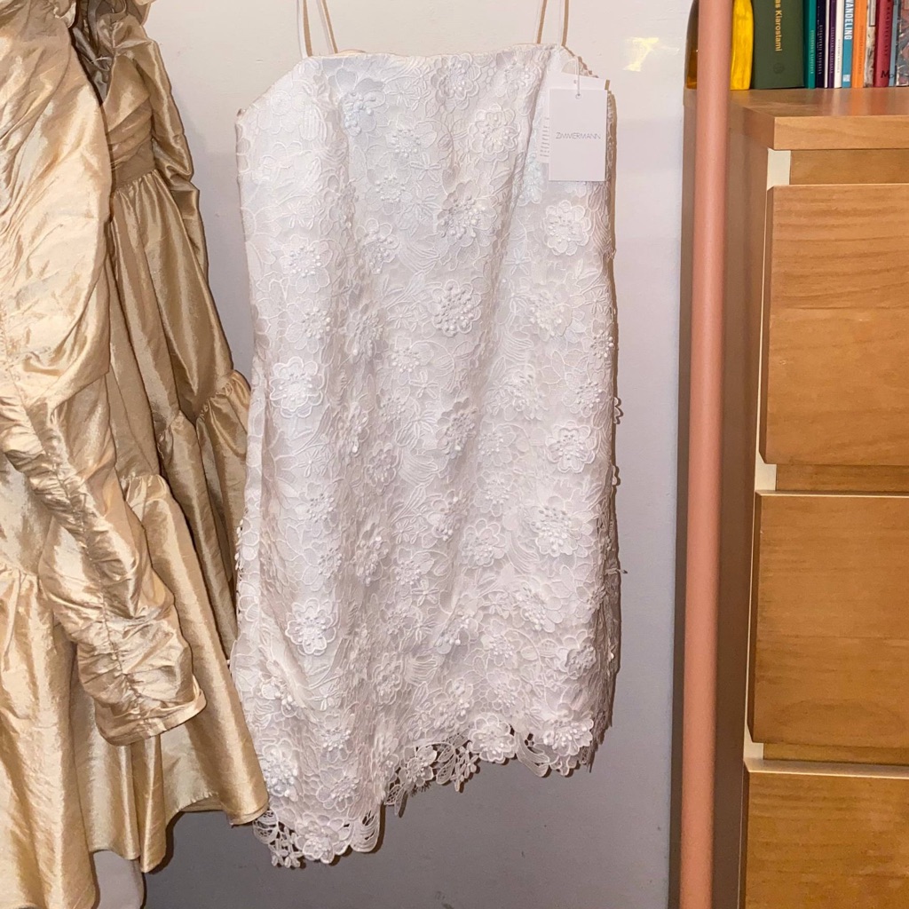 Zimmermann Raie Guipure Flower Lace - Back view