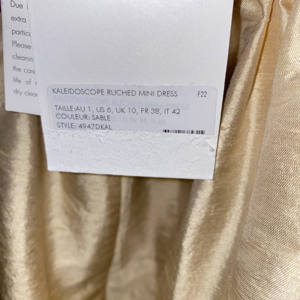 Zimmermann Kaleidoscope Ruched Mini Dress - Side view