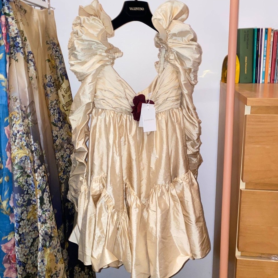 Zimmermann Kaleidoscope Ruched Mini Dress - Image 12