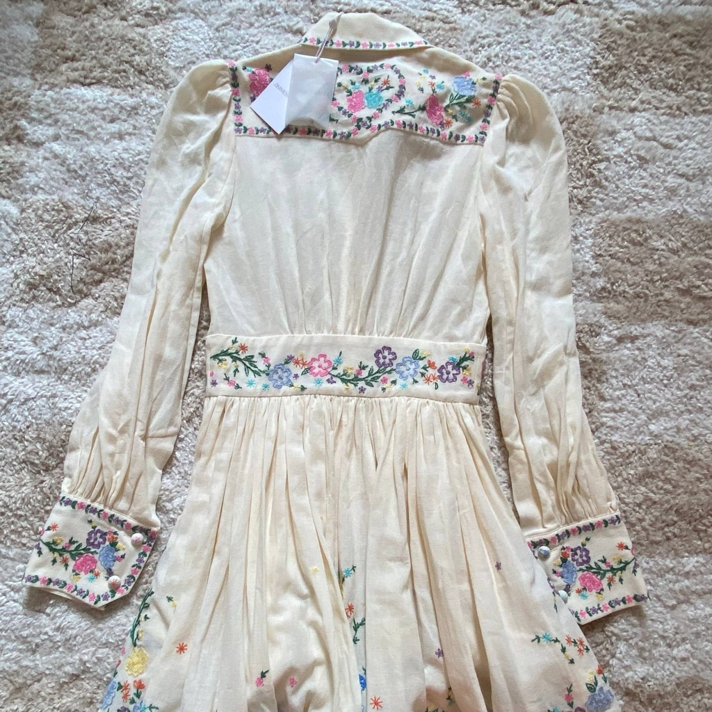 Zimmermann Clover Vintage Floral Cottage - Back view