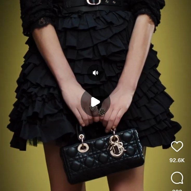 Christian Dior SS23 Ruffle Runway Mini - Image 10