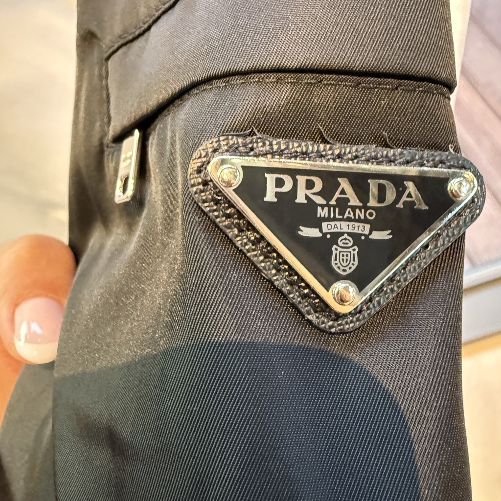 Prada White Shirt - Side view