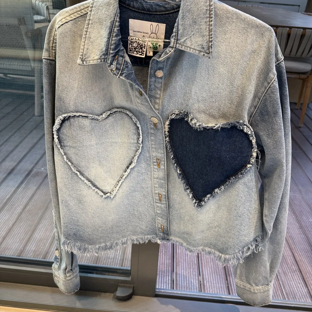 Natasha Zinko Denim Shirt Blue Denim Very good - Back View