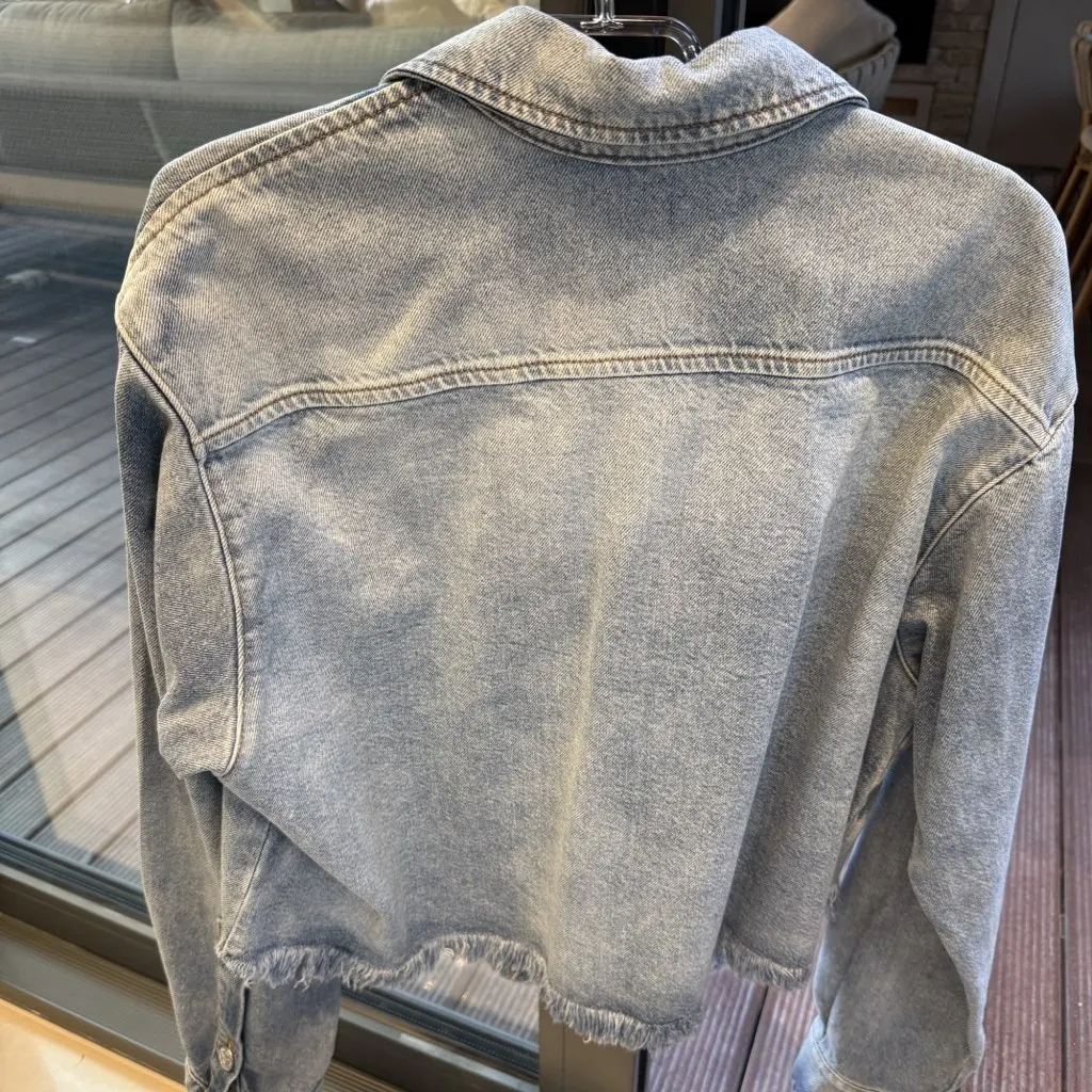Natasha Zinko Denim Shirt Blue Denim Very good - Model View