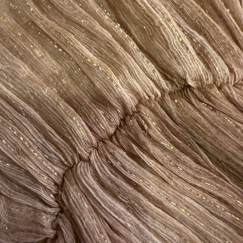 Dolce & Gabbana Long Pink Dress - Side view