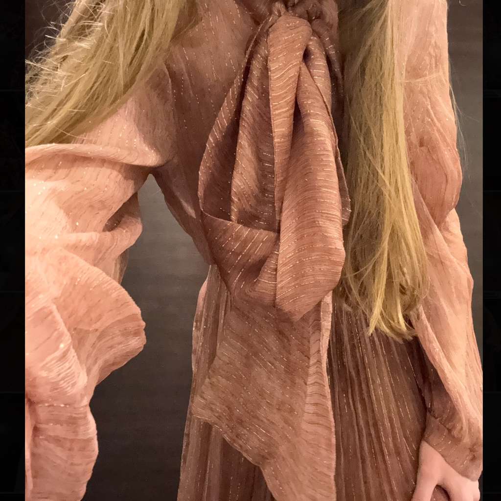 Dolce & Gabbana Long Pink Dress - Image 10