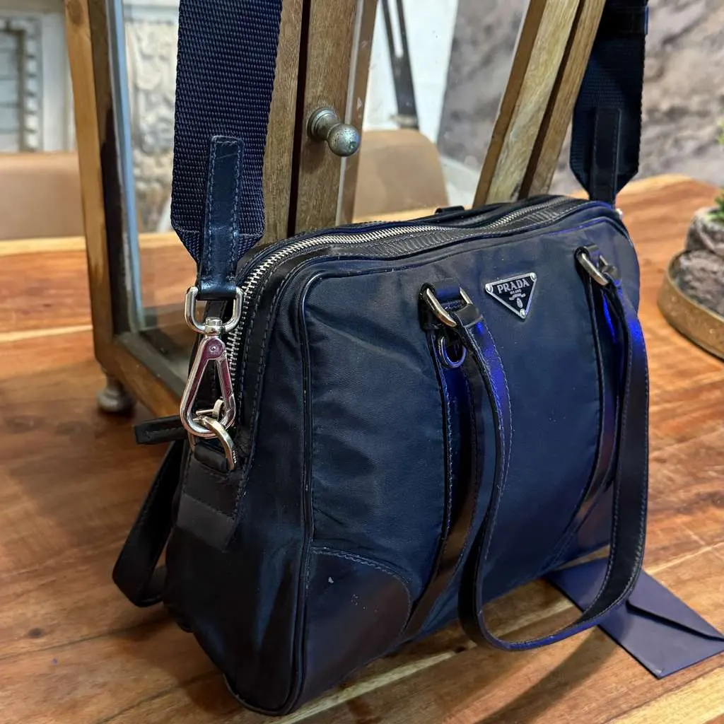 Prada Crossbody Bag Black Very good - Inside View