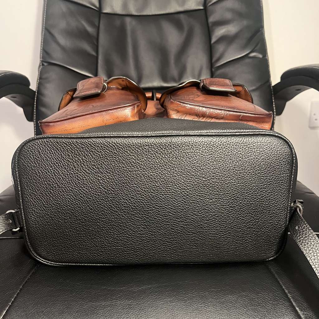 Berluti Horizon Scritto Brown Backpack - Image 6