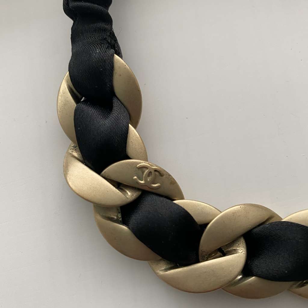 Chanel Necklace/Headband - Side view