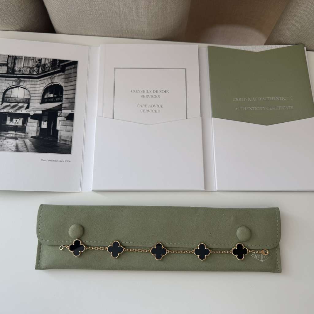 Van Cleef & Arpels Alahambra Bracelet - Back view