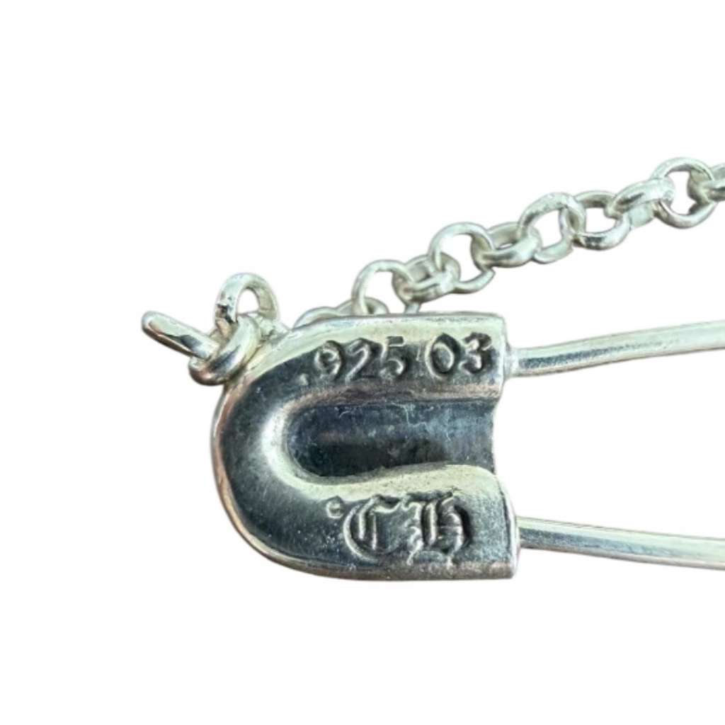 Chrome Hearts Safety Pin 20inch Chain - Back view
