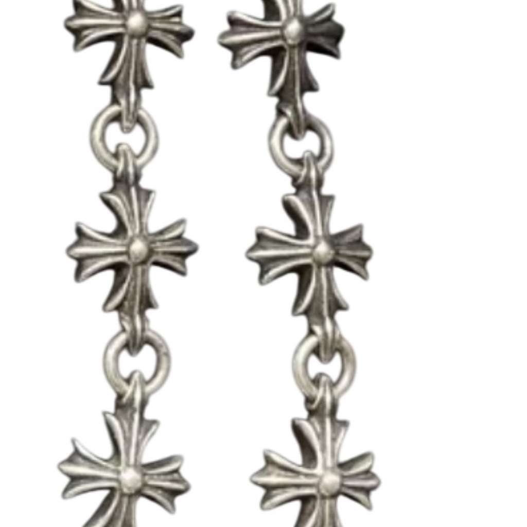 Chrome Hearts Cutout Ch Plus Bracelet - Side view