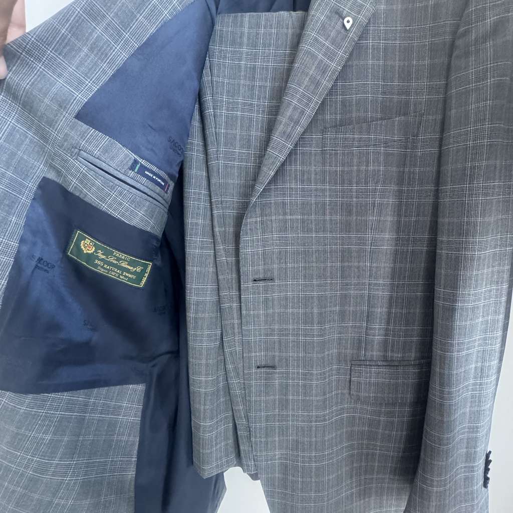 Sacai Sacoor Brothers Travel Suits - Side view