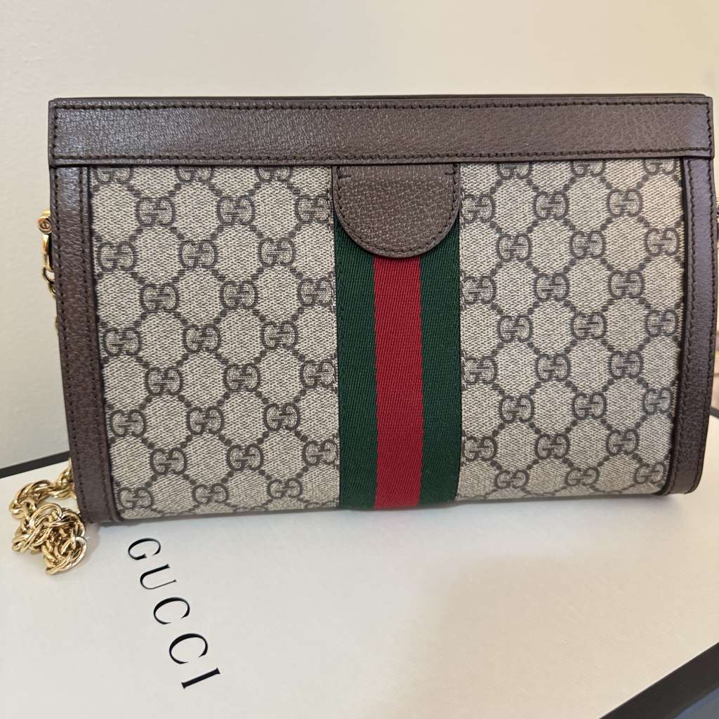 Gucci Ophidia Medium Shoulder Bag - Back view
