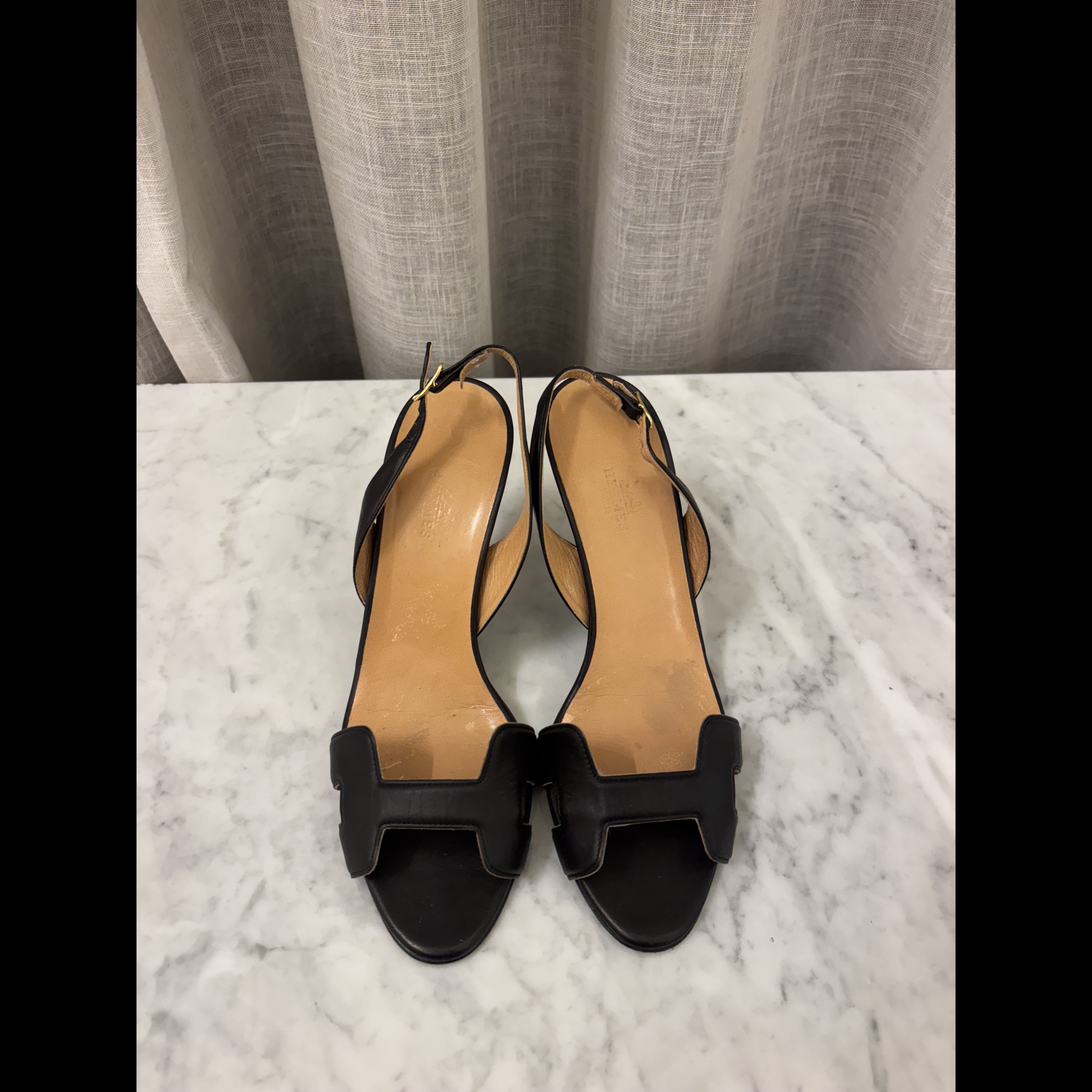 Hermès Night 70 Sandals - Image 6