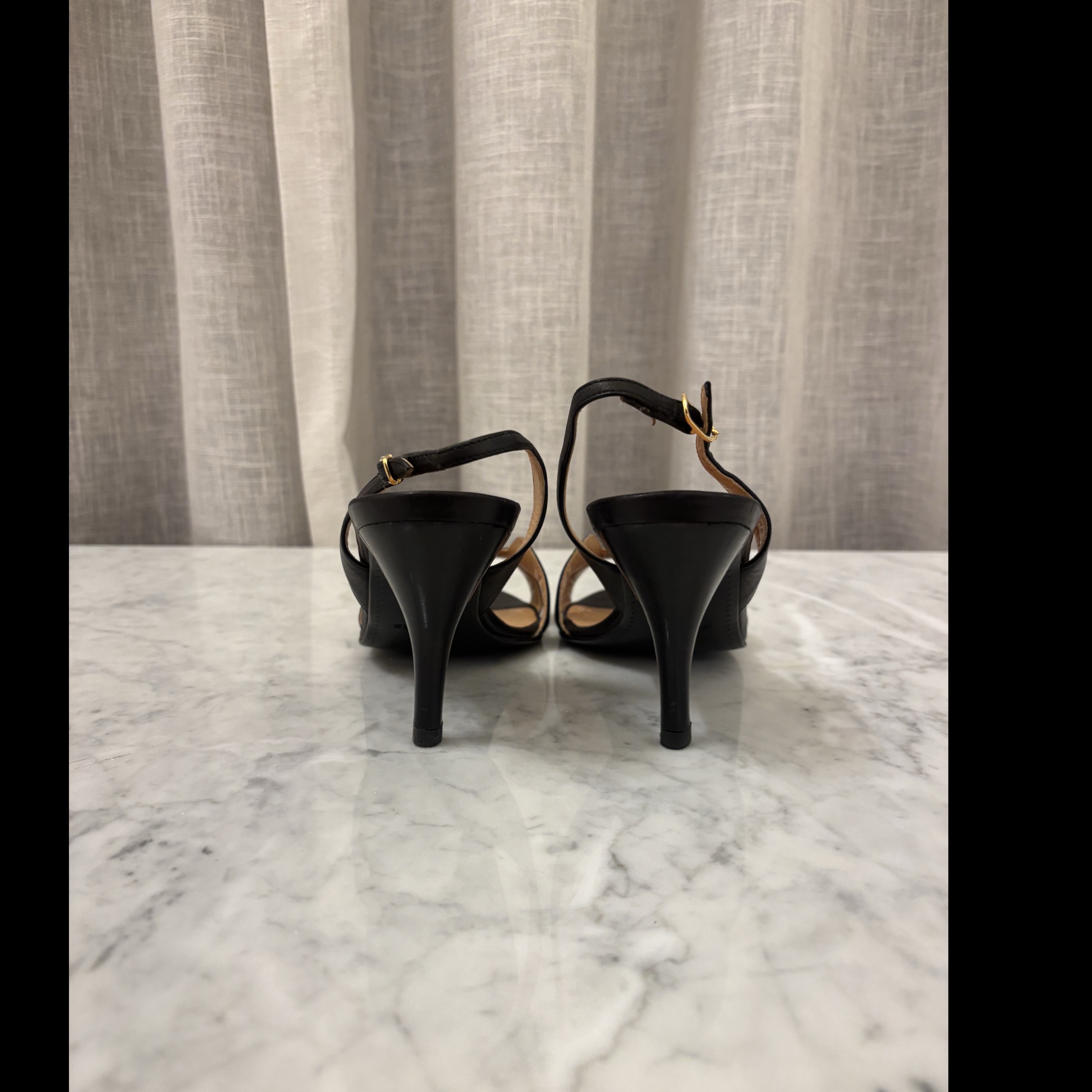 Hermès Night 70 Sandals - Side view