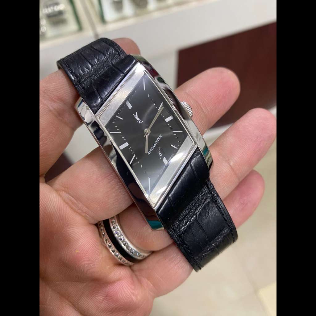 Yves Saint Laurent Rive Gauche Automatic Black Very good - Inside View