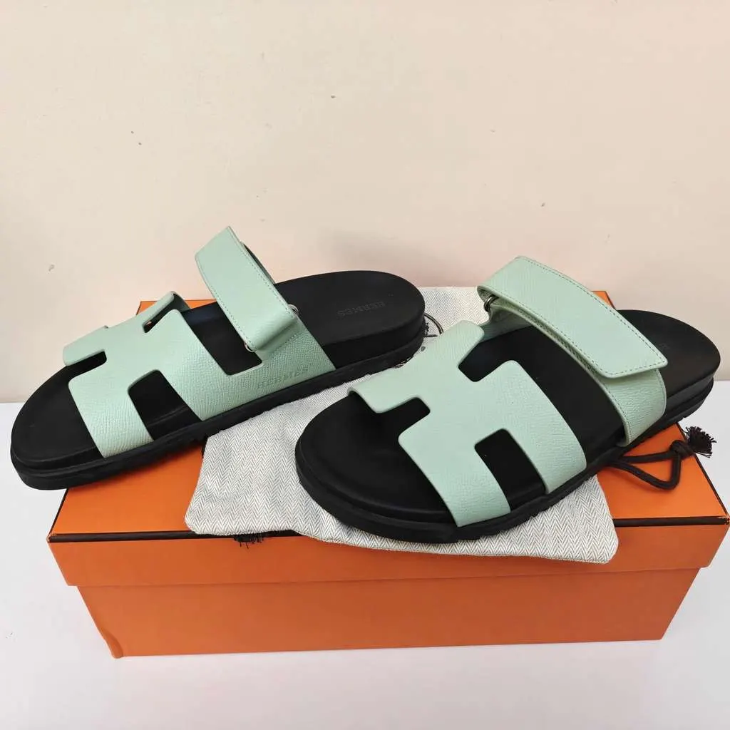 Hermès Chypre Size 40 MultiColor Leather Very good - Back View