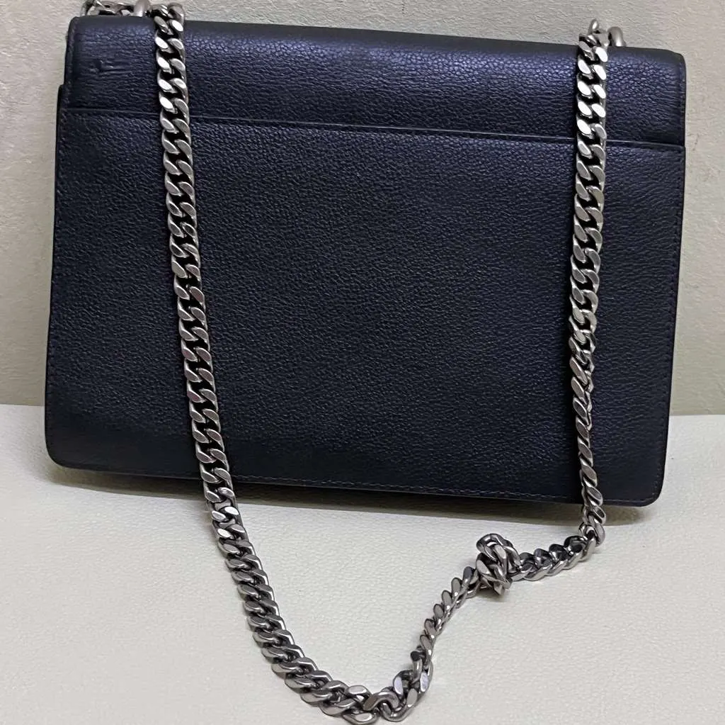 Saint Laurent Sunset Black Leather Very good - Back View